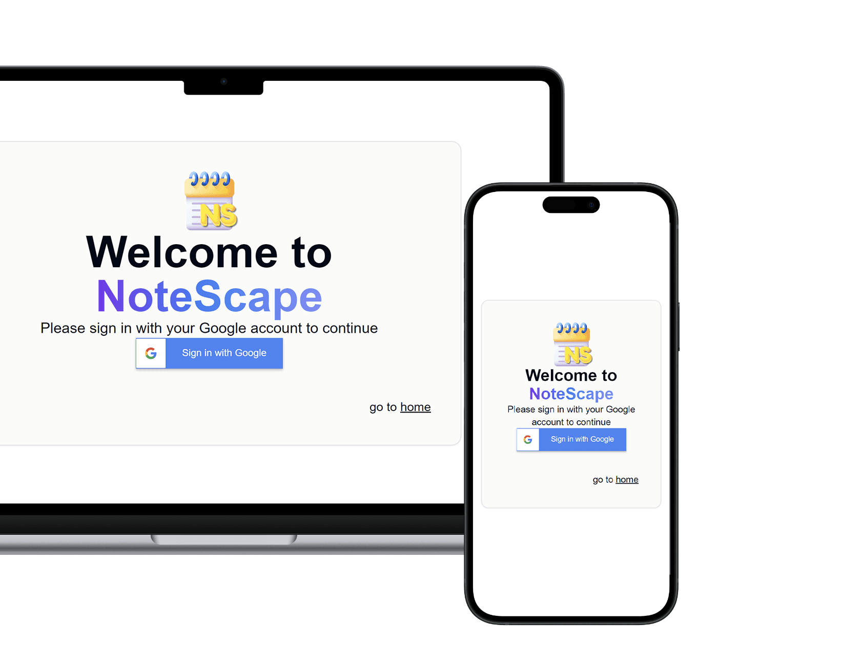 Seamless Sync Across Devices mockup